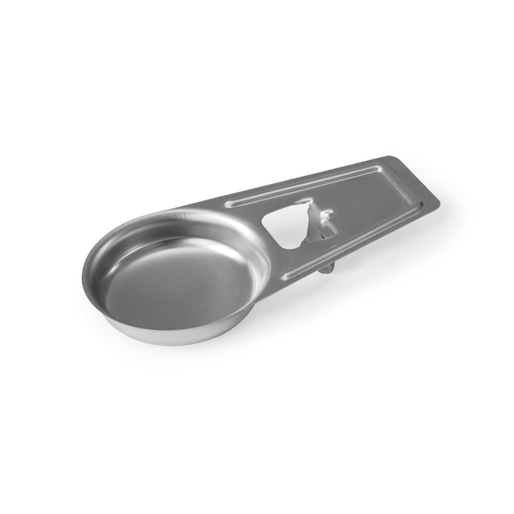 small metal disposable spoon