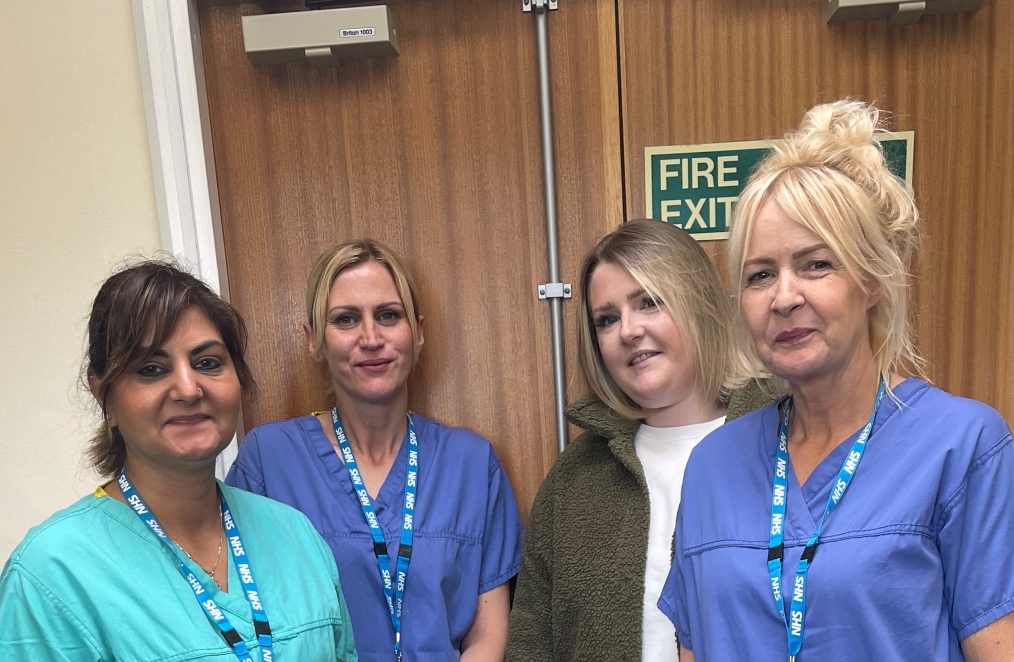 MAST staff at Airedale General Hospital